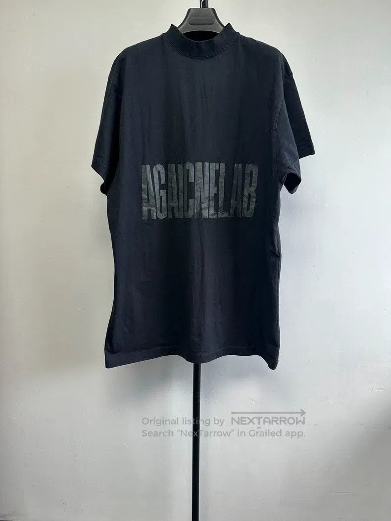 Balenciaga Balenciaga Letter Printed Crew Neck Short Sleeve Size US S / EU 44-46 / 1 - 1 Thumbnail