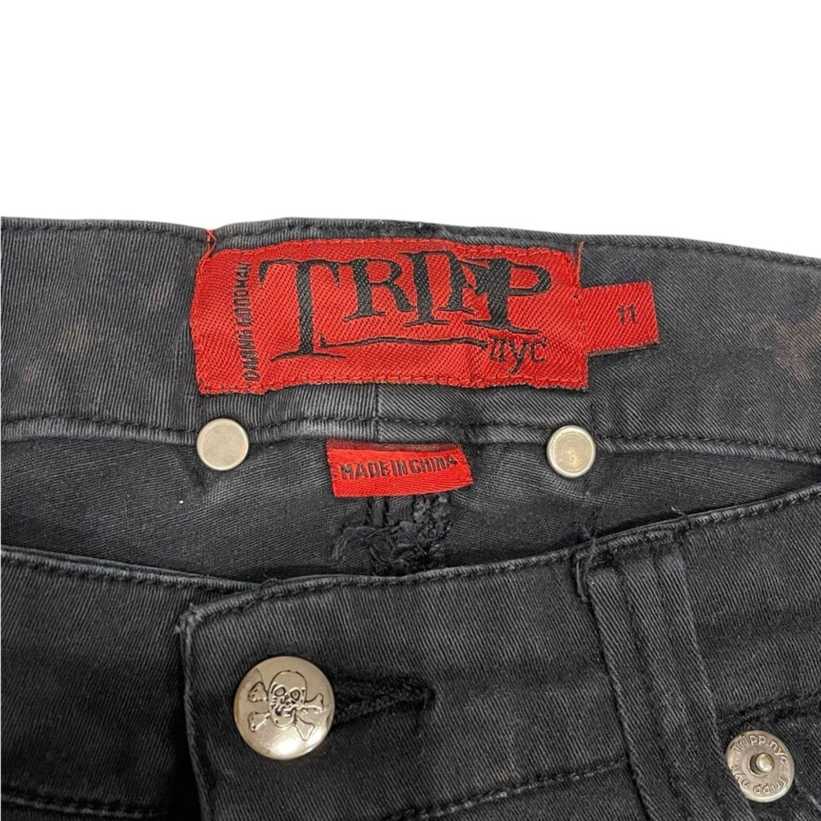 Tripp NYC Tripp nyc Women's Black and Tan Ombre Shorts Size:11 Size 32" / US 10 / IT 46 - 7 Thumbnail