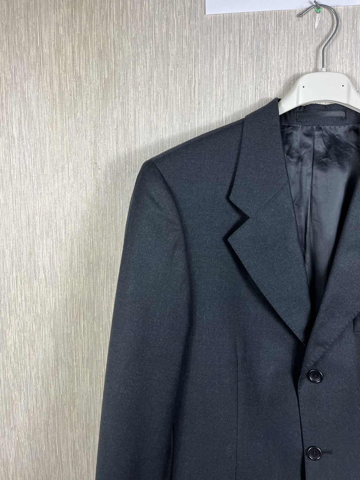Designer × Ermenegildo Zegna Ermenegildo Zegna Australian wool blazer jacket coat vintage Size 48R - 4 Thumbnail
