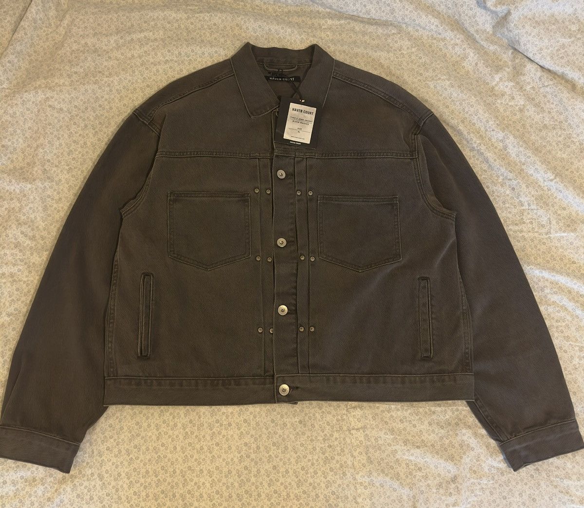 Haven Court Haven Court GRAPHITE TYPE II JACKET Size US XL / EU 56 / 4 - 6 Thumbnail
