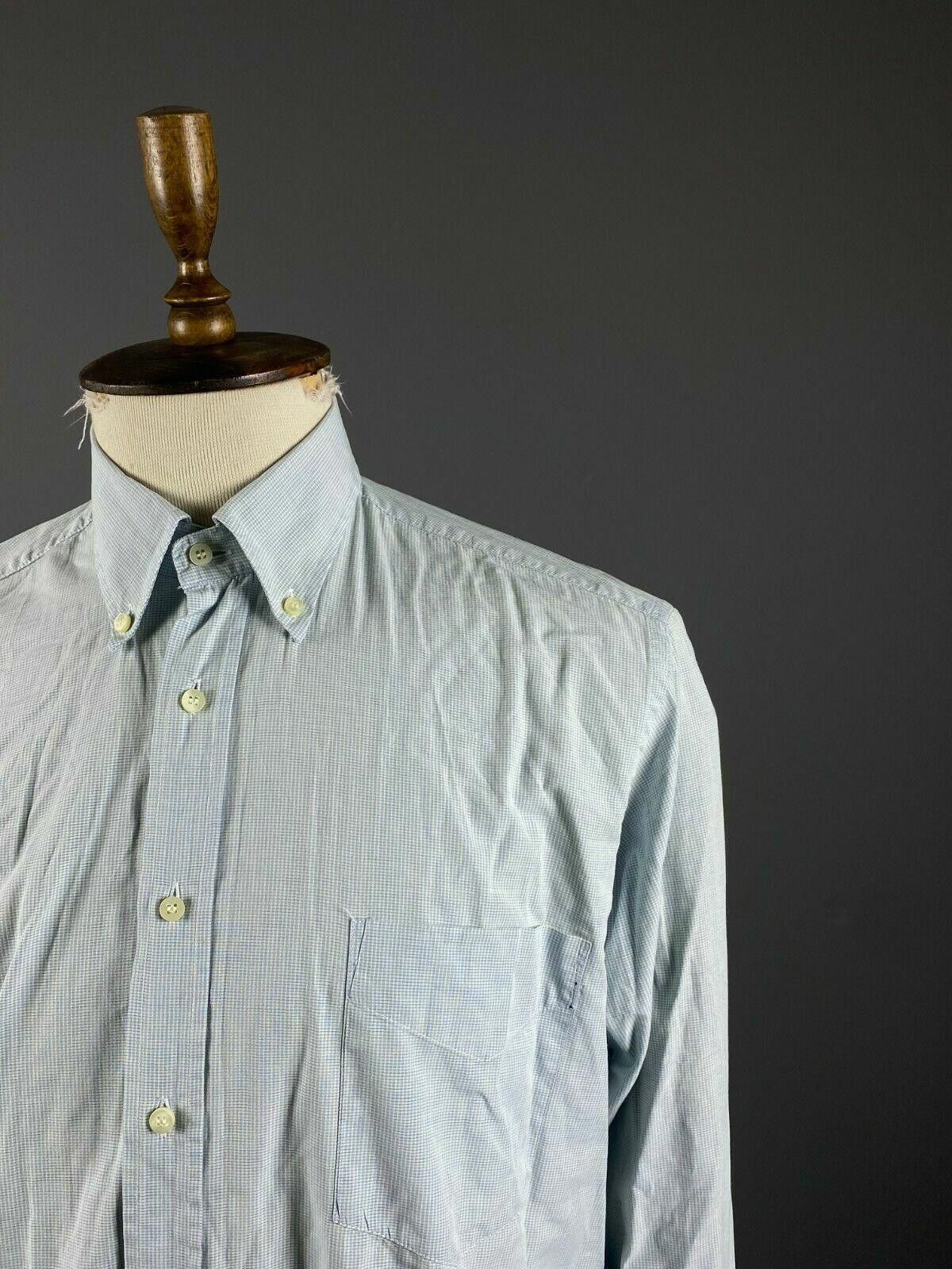 Valentino Men Valentino Roma Blue Dress Shirt Size 42 16.5 Size US M / EU 48-50 / 2 - 4 Thumbnail
