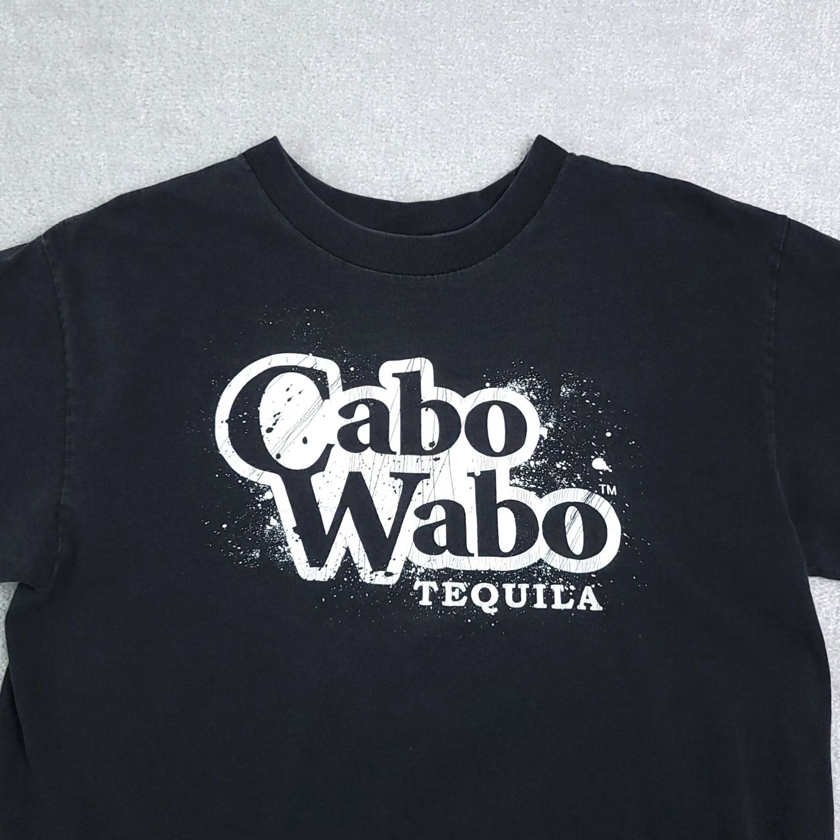Vintage VINTAGE Tennessee River Cabo Wabo Tequila T Shirt Mens Medium Black Short Sleeve Mens Regular T-Shirt 90s Tequila Ballpark? Size US M / EU 48-50 / 2 - 3 Thumbnail