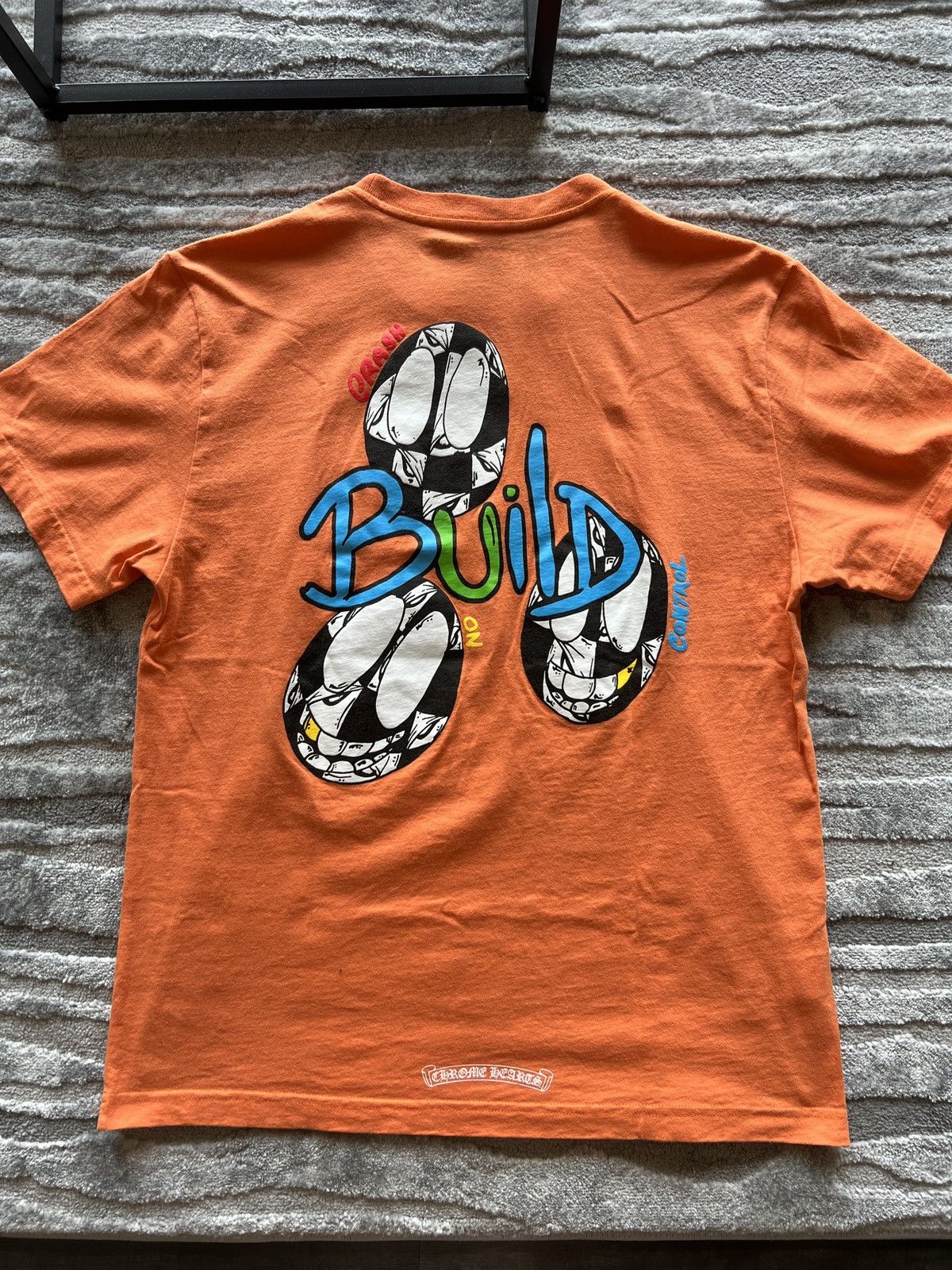 Chrome Hearts CHROME HEARTS MATTY BOY ORANGE LINK AND BUILD TEE | Grailed