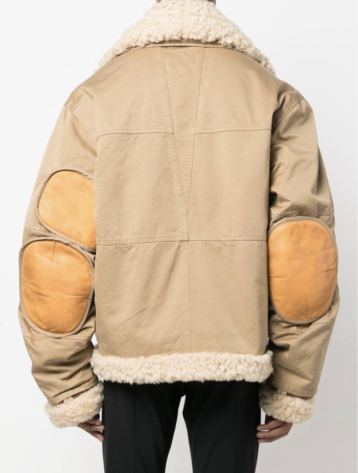 Diesel Diesel W-Dieter shearling-collar coat Size US M / EU 48-50 / 2 - 15 Thumbnail
