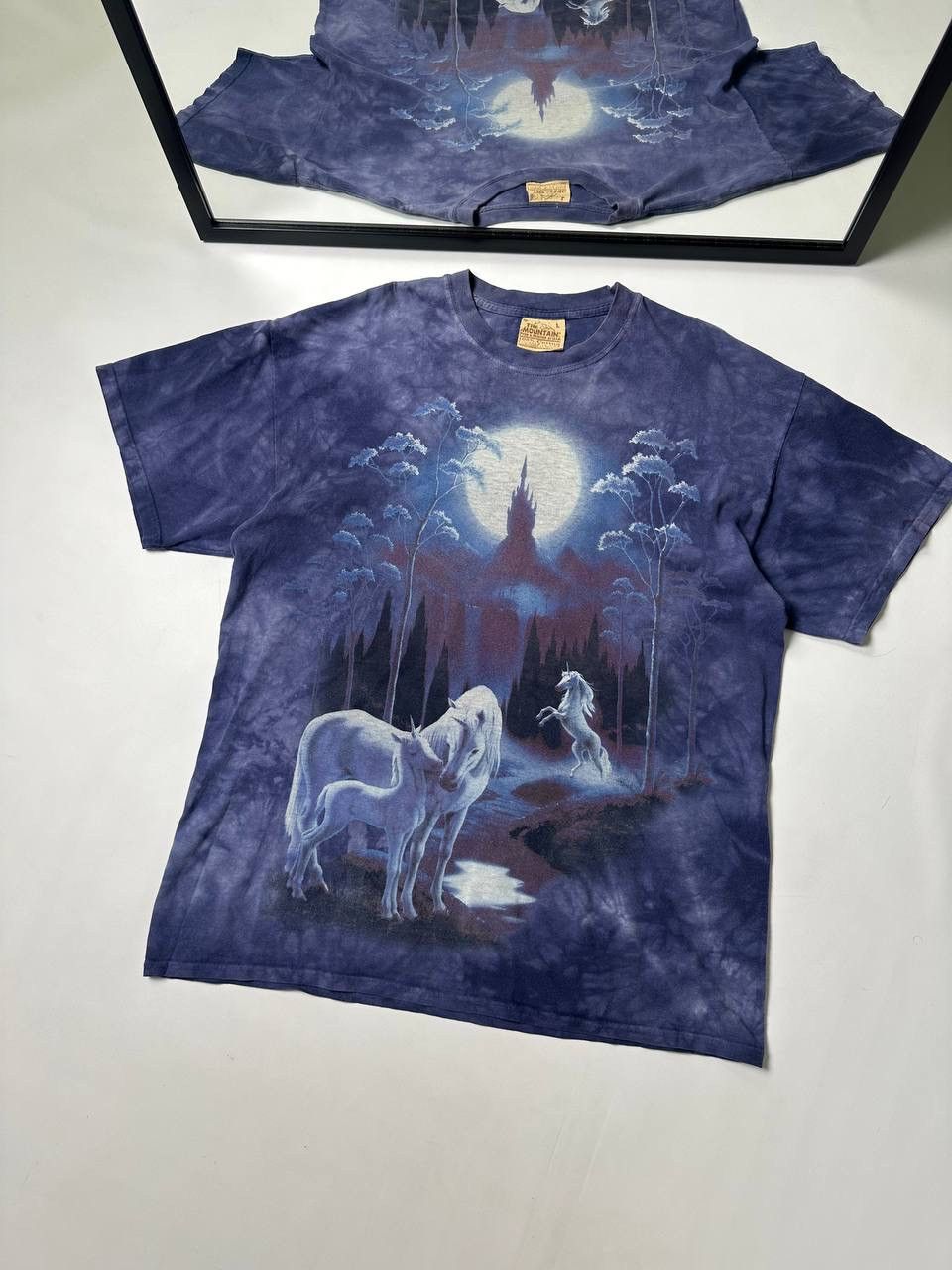 The Mountain 2000’s The Mountain Unicorn Tie Dye T Shirt Size US L / EU 52-54 / 3 - 1 Thumbnail