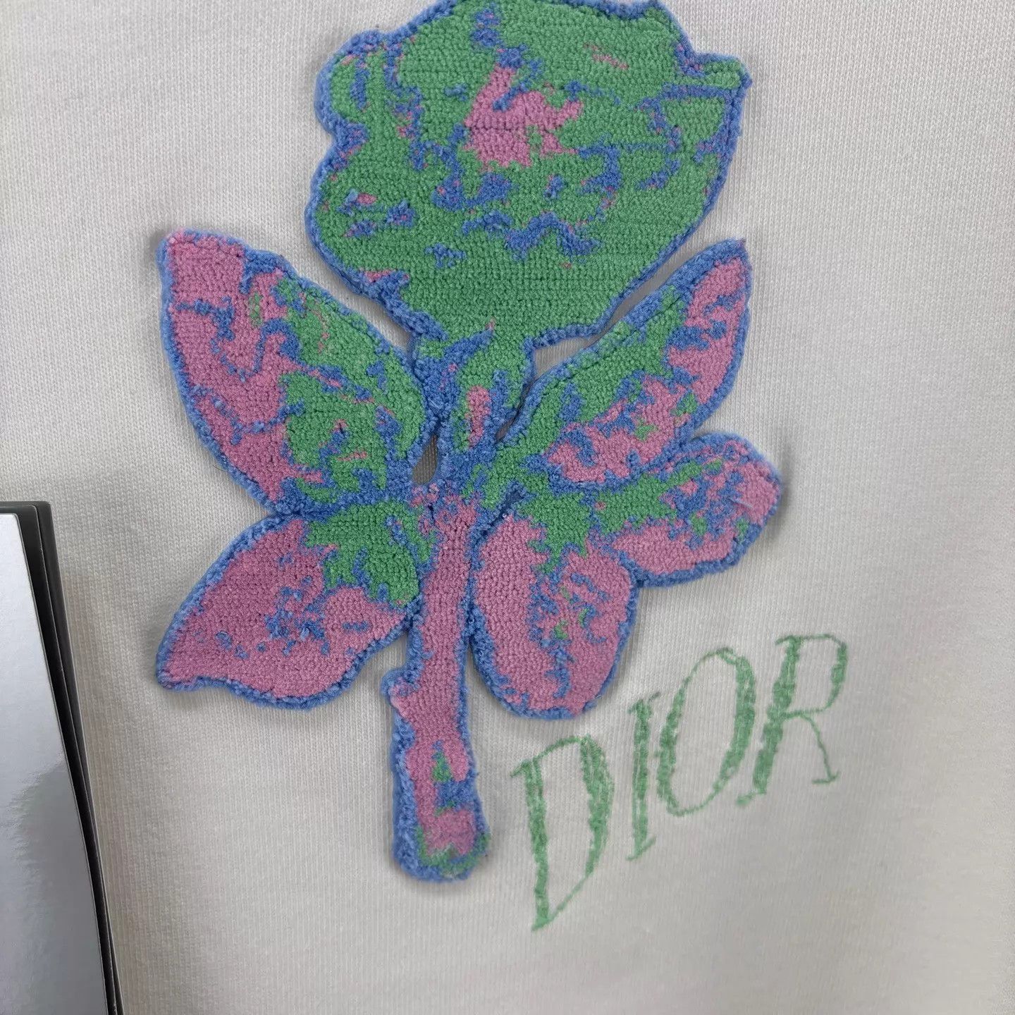 Dior Multi Colored Floral Embroidered Casual Top Size US M / EU 48-50 / 2 - 1 Preview