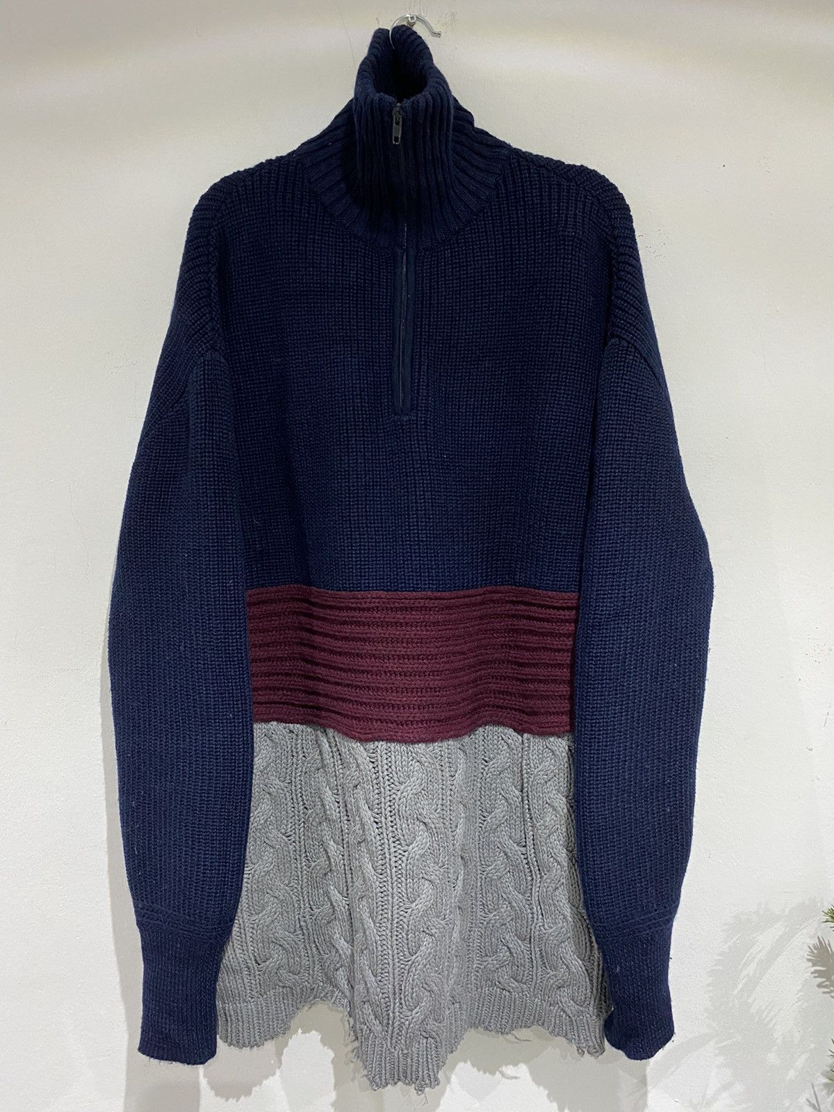 image of Balenciaga Pullover in Blue, Men's (Size Small)