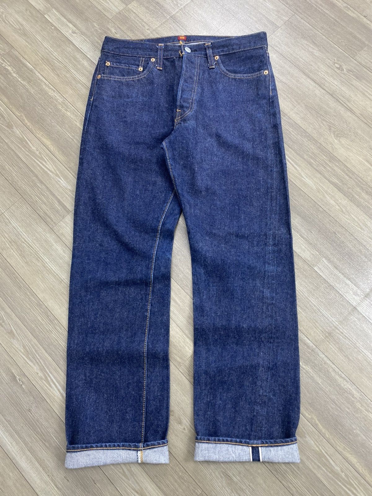 RESOLUTE Resolute 710 Raw Selvedge Japanese Denim Pants Size US 32 / EU 48 - 1 Thumbnail