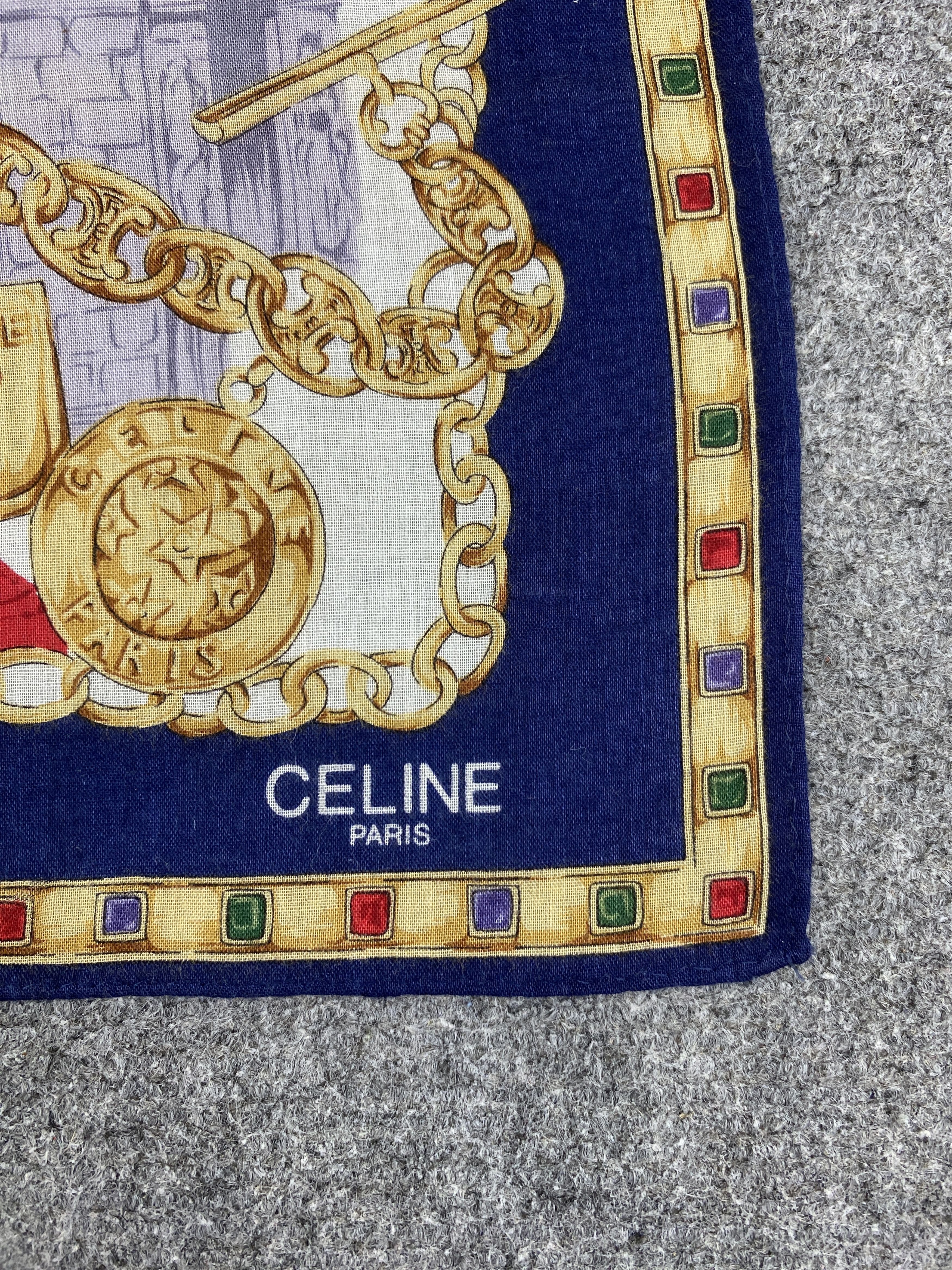 Celine Celine Handkerchief / Neckwear / Bandana HKC0547 Size ONE SIZE - 5 Thumbnail