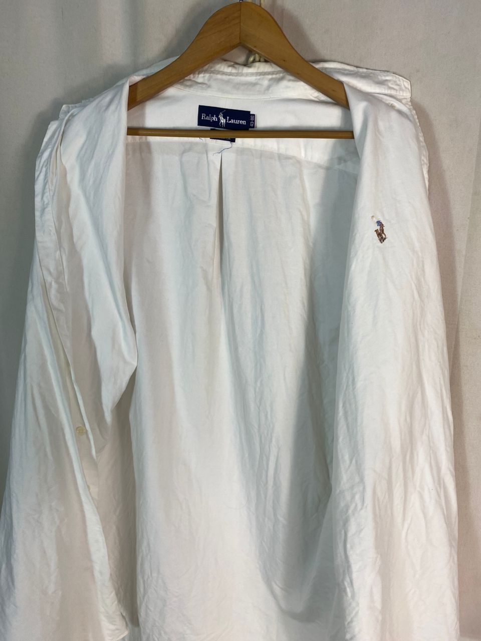 Polo Ralph Lauren × Vintage Vintage polo Ralph Lauren small logo button up shirt Size US XL / EU 56 / 4 - 4 Thumbnail