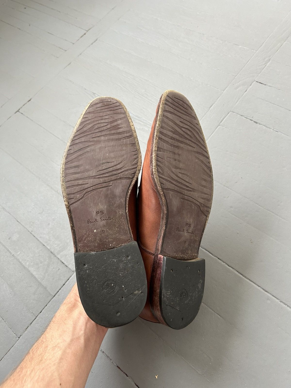 Paul Smith Paul Smith brown leather shoes Size US 10 / EU 43 - 5 Thumbnail