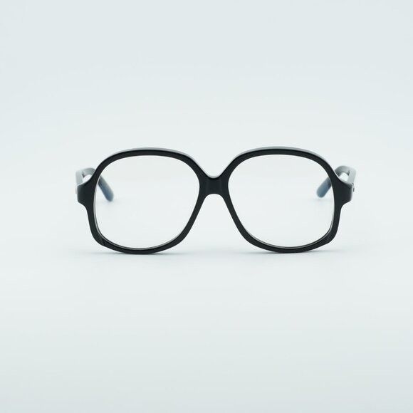 Valentino Valentino VLX-177 177A Eyeglasses Black/Gold 59mm Square Size ONE SIZE - 2 Thumbnail