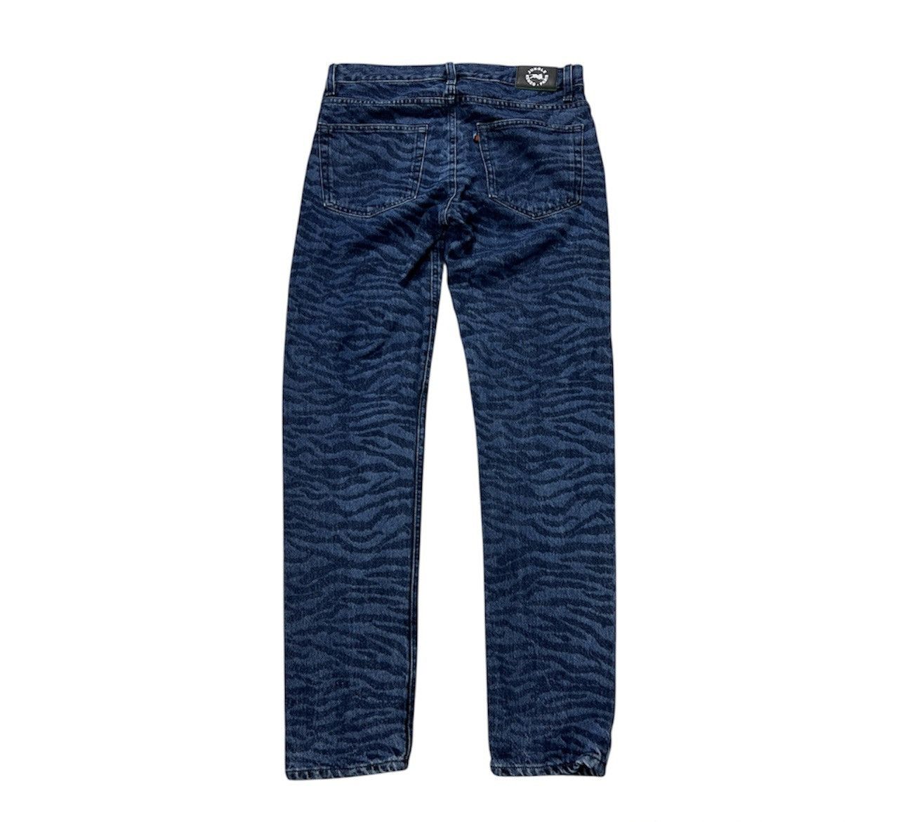 Kenzo Kenzo x H&M tiger animal full print jeans pants patterned Size US 29 - 2 Thumbnail