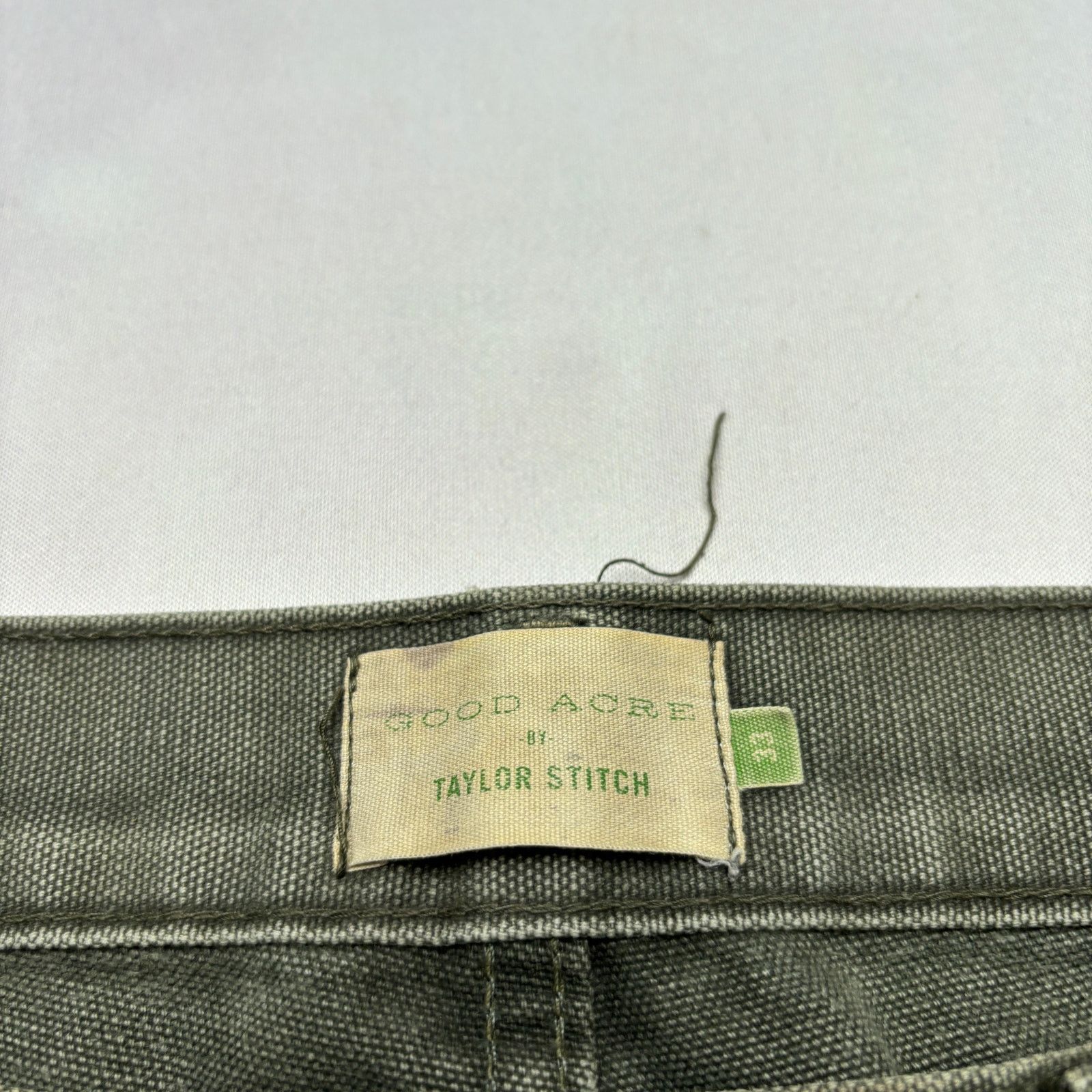 Taylor Stitch Good Acrew Taylor Stitch Double Knee Distressed Pants 33x34 Size US 33 - 4 Thumbnail