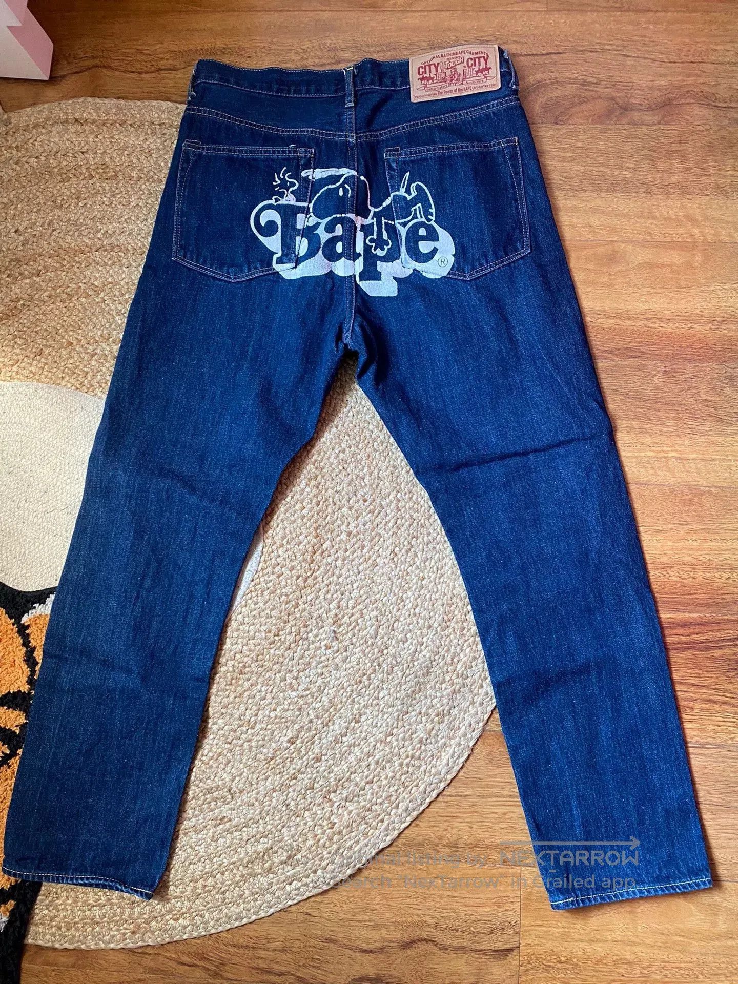 Bape BAPE x Peanuts Snoopy Jeans. Size US 28 / EU 44 - 2 Thumbnail