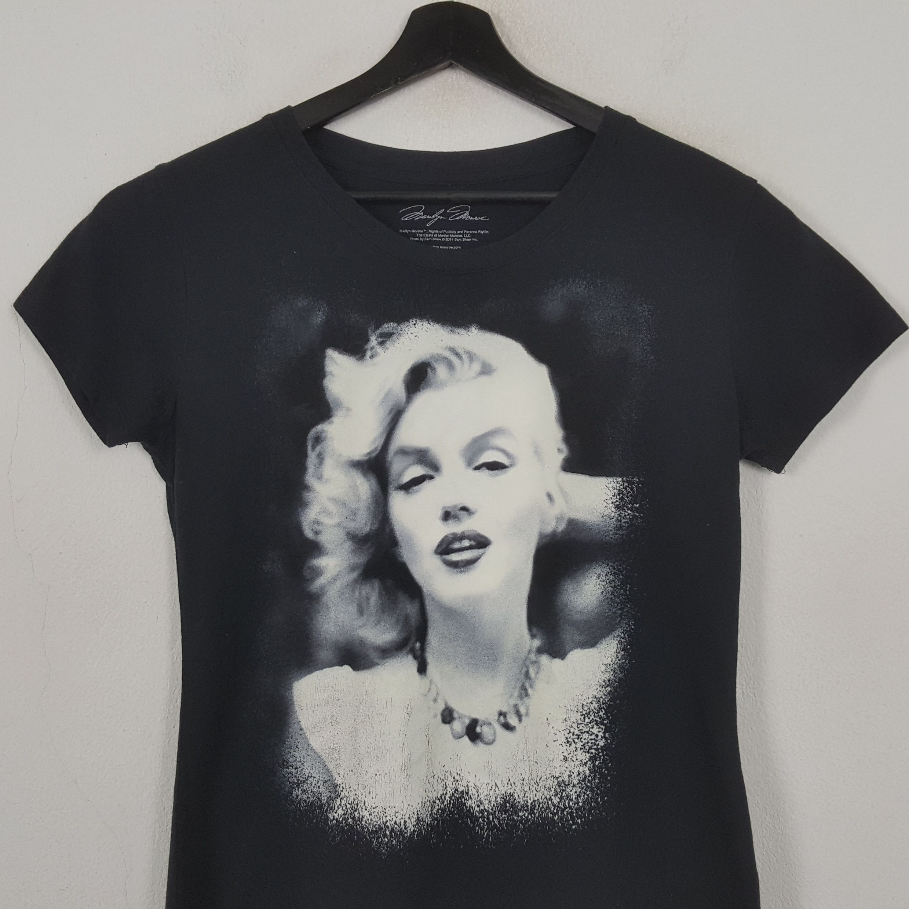 Band Tees Marilyn Monroe Tshirt RR6 Size M / US 6-8 / IT 42-44 - 2 Thumbnail