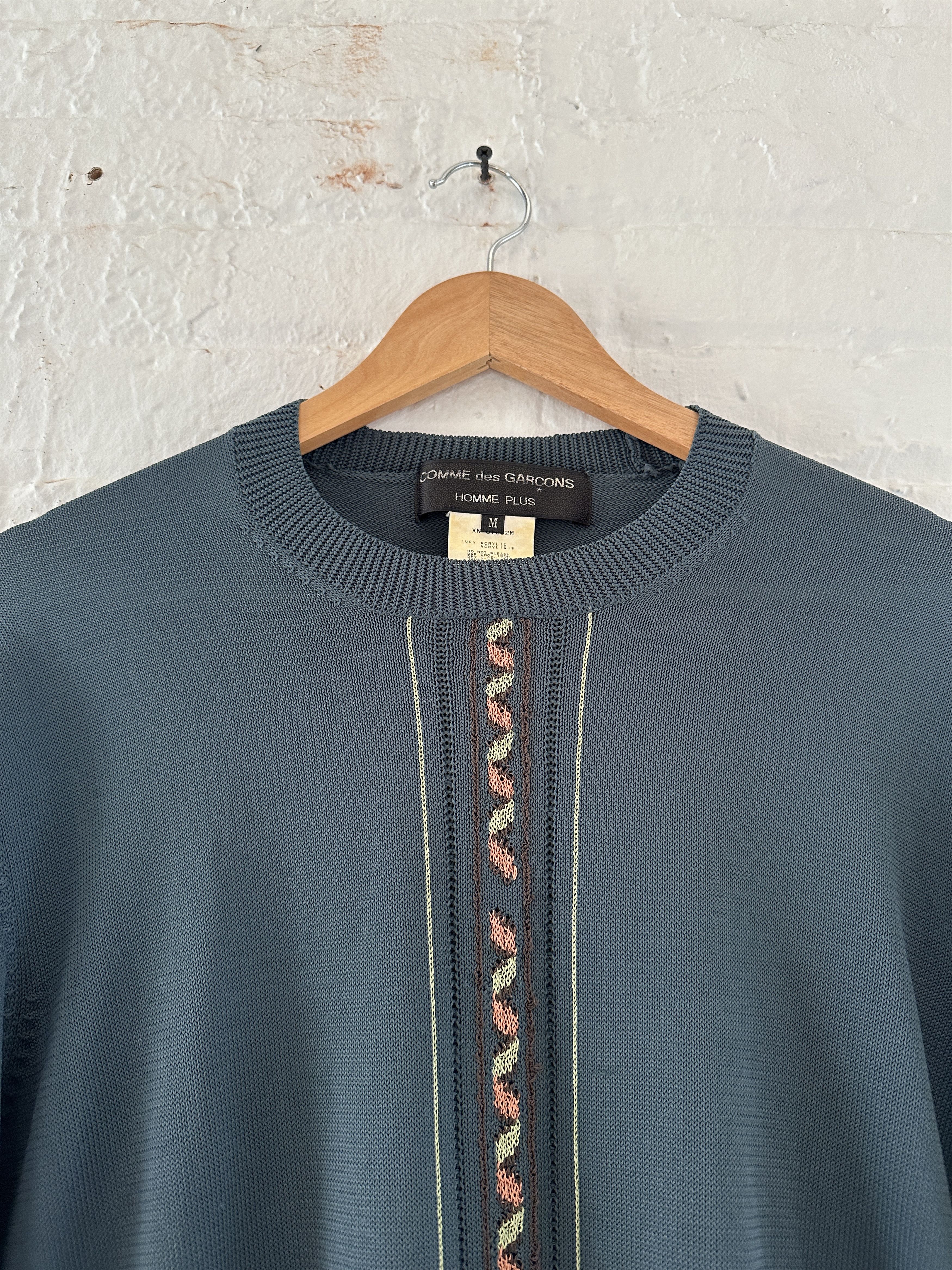 Comme des Garcons Comme des Garcons Homme Plus Cable Knit Sweater Size US S / EU 44-46 / 1 - 2 Thumbnail