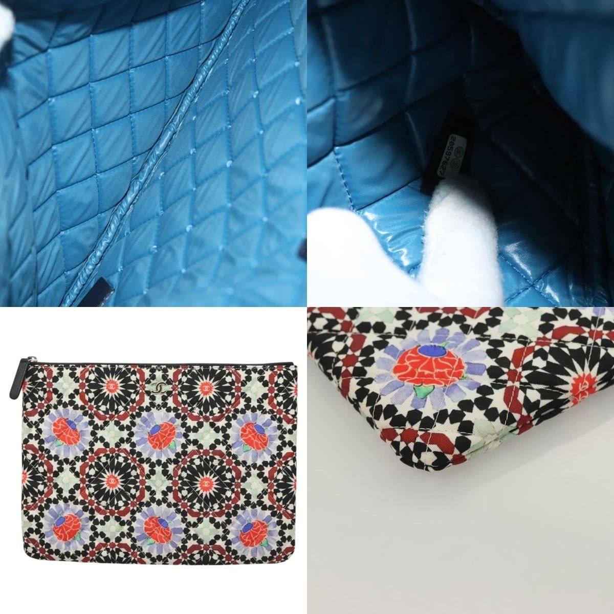 Chanel Chanel Matelasse Coco Mark Pouch Size ONE SIZE - 5 Thumbnail