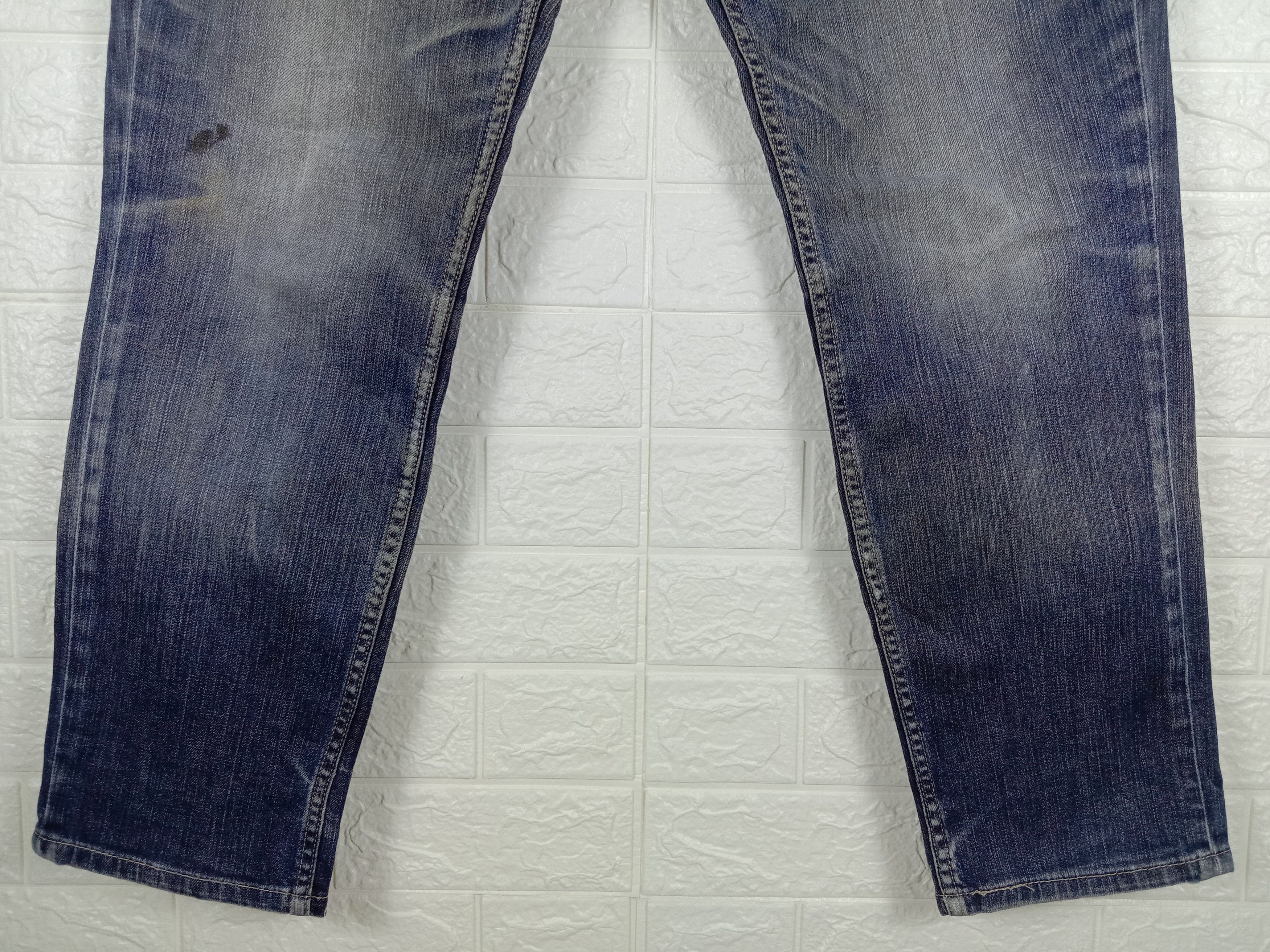 Levi's Vintage Levi's 511 Slim Jeans Earth Tone Distressed Denim Size US 36 / EU 52 - 3 Thumbnail