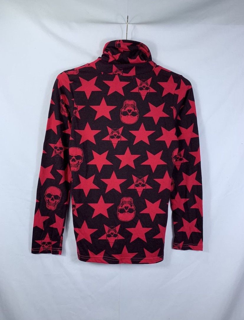 20471120 Japanese Skull Star Long Sleeve ifsix lgb hysteric style Size US M / EU 48-50 / 2 - 2 Thumbnail