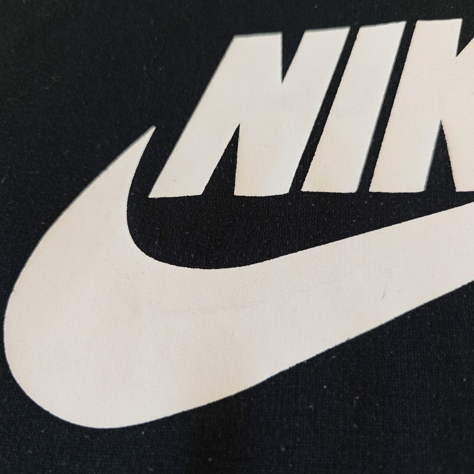 Nike Nike swoosh logo black cotton blend sweatshirt hoodie sz L Size US L / EU 52-54 / 3 - 4 Thumbnail