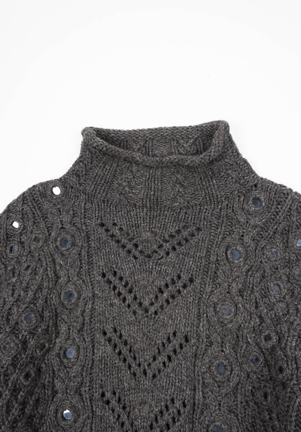 Jean Paul Gaultier Jean Paul Gaultier Turtle neck Men Heavy Wool Sweater Size L Size US L / EU 52-54 / 3 - 2 Thumbnail