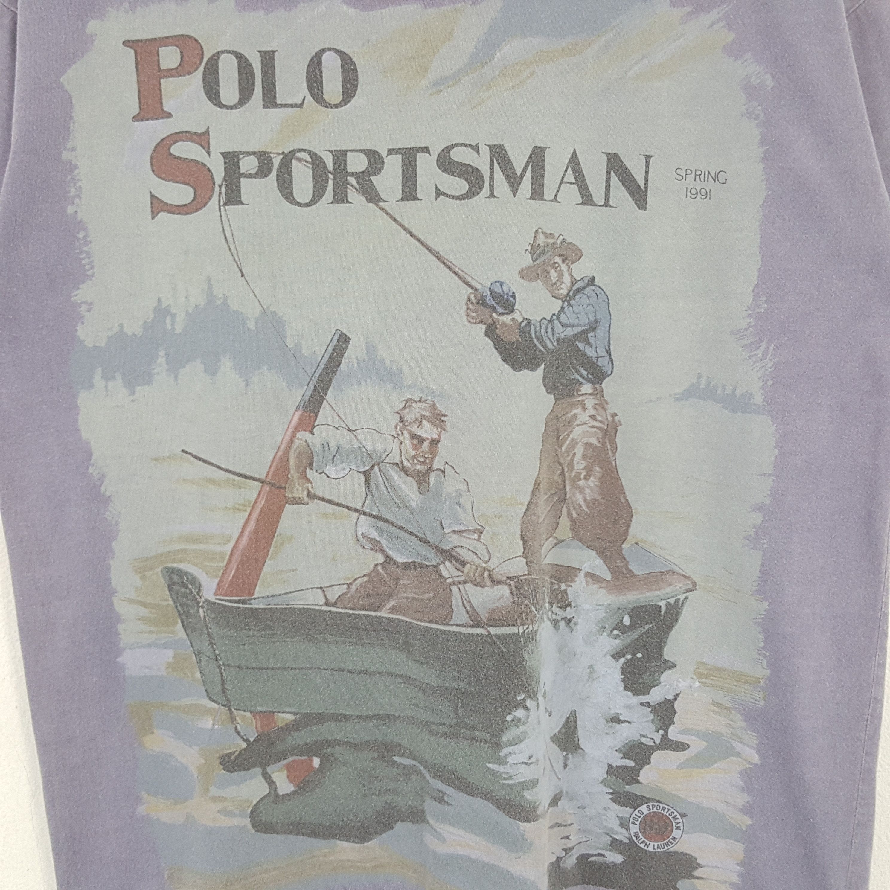 Polo Ralph Lauren Vintage Polo Country Sportsman Ralph Lauren Tshirt C294N21 Size US M / EU 48-50 / 2 - 2 Thumbnail