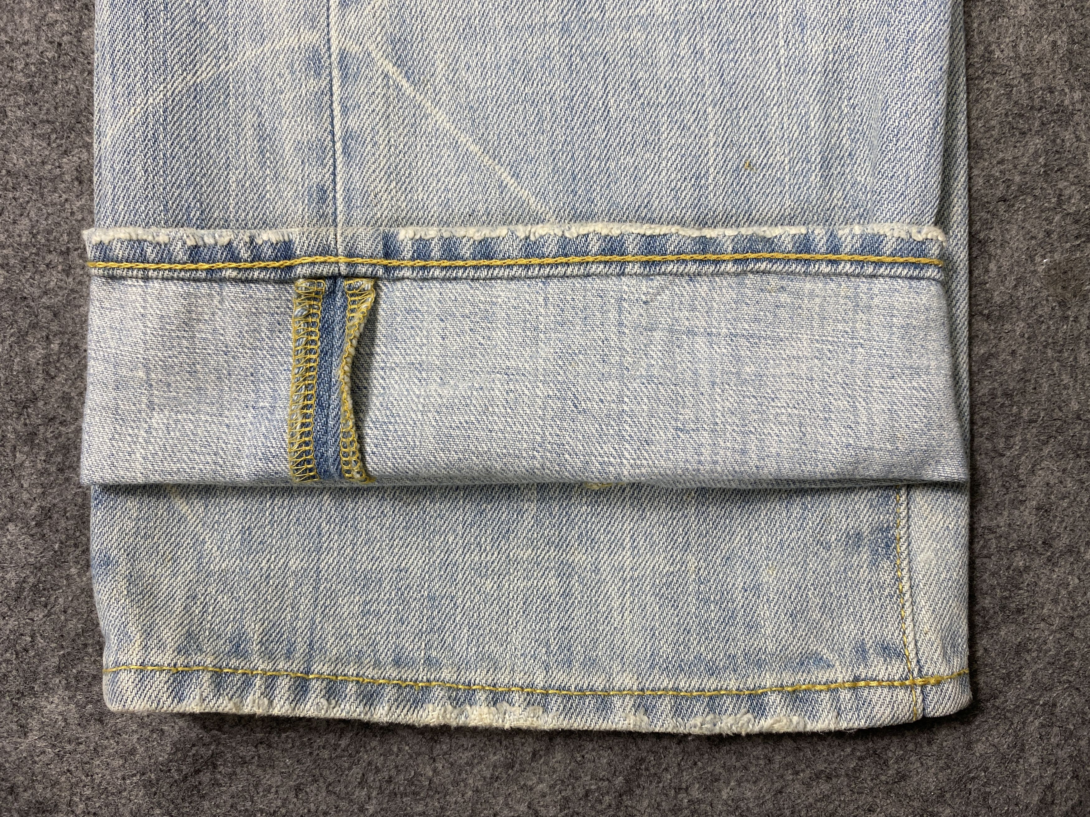 Hysteric Glamour Light Wash CO&LU HYSTERIC STYLE Jeans 32x30.5 Denim Size US 32 / EU 48 - 9 Thumbnail
