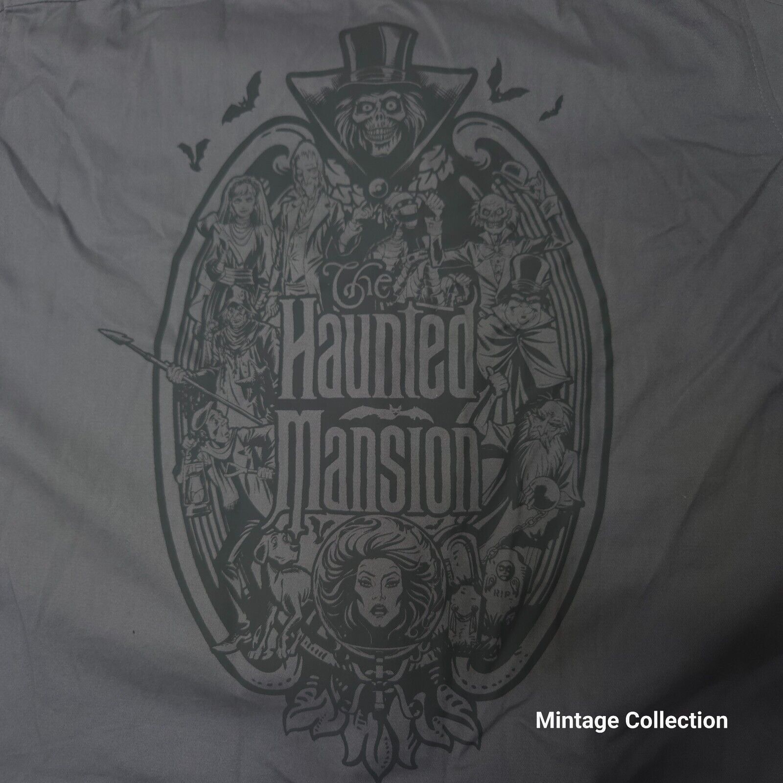 Disney Disney Haunted Mansion Madame Leota Gray Shirt Jacket Coat L Size US L / EU 52-54 / 3 - 10 Thumbnail