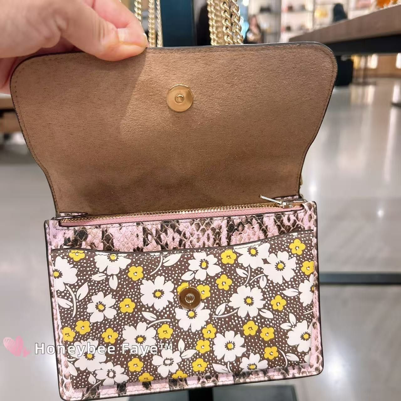 Coach Mini Klare Crossbody Bag With Floral Print CDW82 Size ONE SIZE - 4 Thumbnail