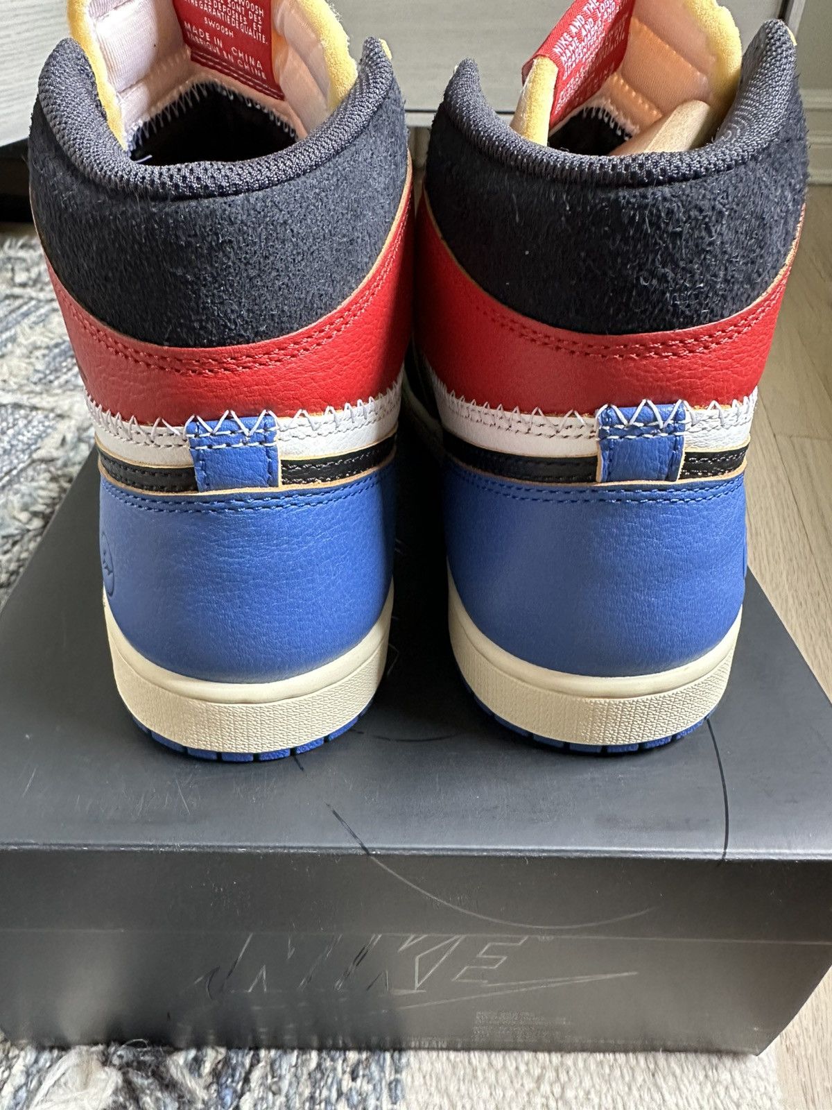 Nike Fragment x Union Air Jordan 1s sz 11 Size US 11 / EU 44 - 8 Thumbnail