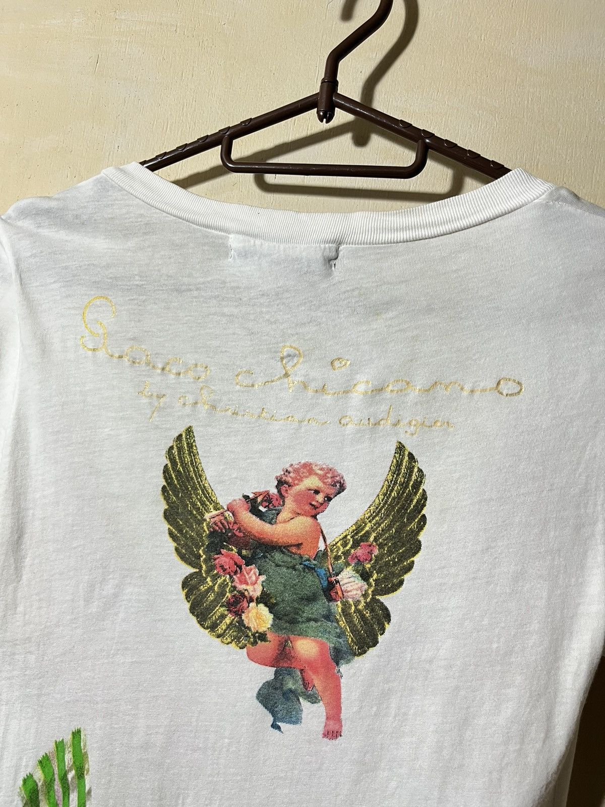 Christian Audigier Y2K Paco Chicano by Christian Audiguer Angel Shirt Size XS / US 0-2 / IT 36-38 - 6 Thumbnail