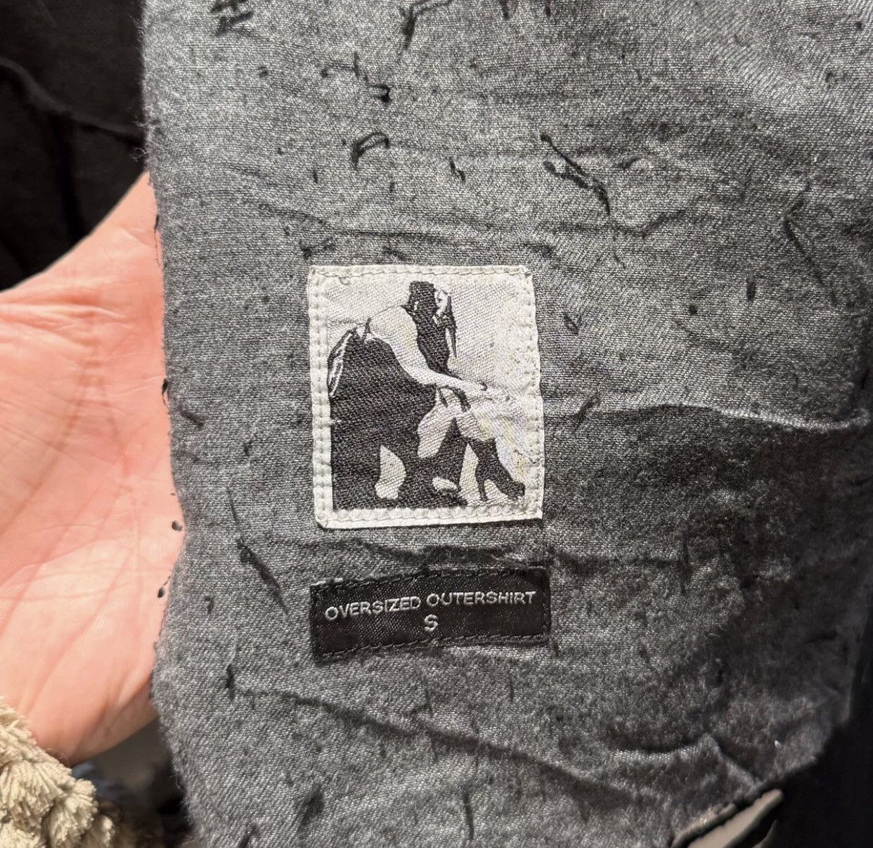 Rick Owens Rick owens double line waxing damages jacket2412-Nextarrow Size US S / EU 44-46 / 1 - 6 Thumbnail