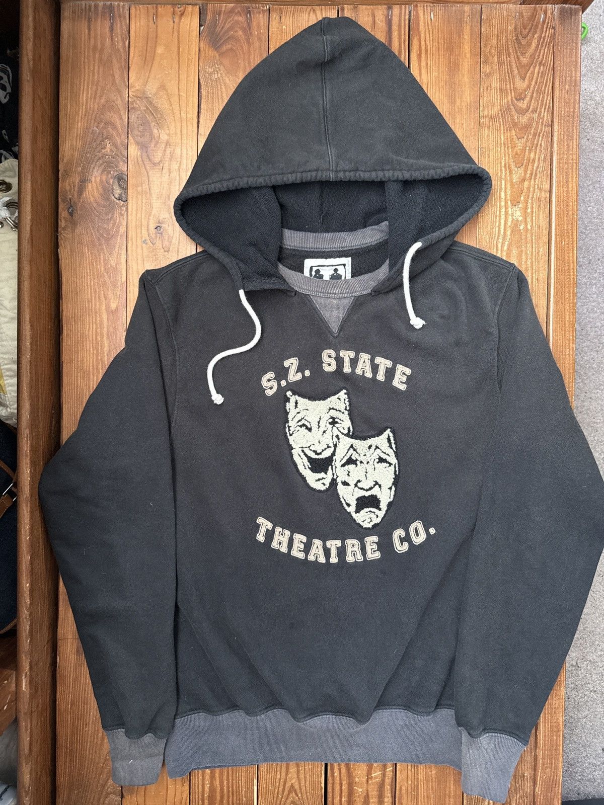 Samuel Zelig Samuel Zelig SZ State Theatre Co Black After Hood Hoodie Size US M / EU 48-50 / 2 - 1 Thumbnail