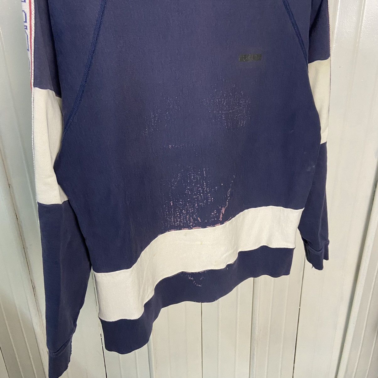 Hysteric Glamour Vintage Thrashed Hysteric Glamour Sidetape Sweatshirt Size US M / EU 48-50 / 2 - 5 Thumbnail