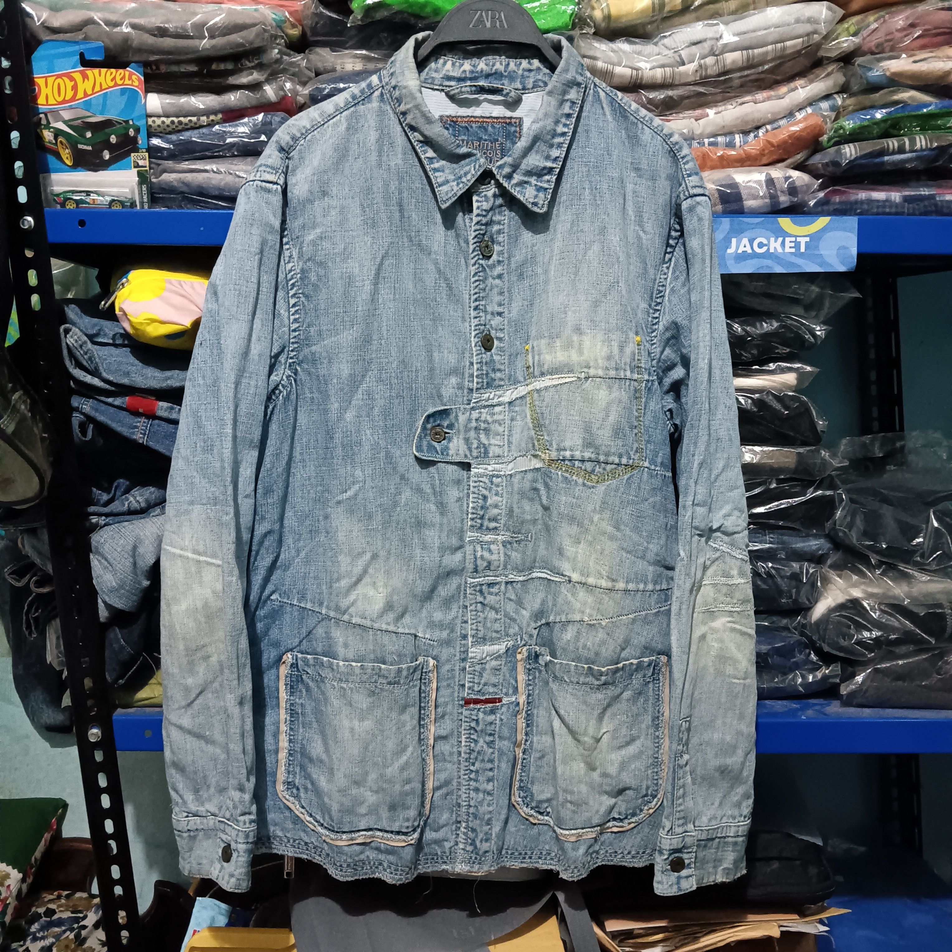 Marithe + Francois Girbaud Marithe francois girbaud denim jacket Size US L / EU 52-54 / 3 - 1 Thumbnail