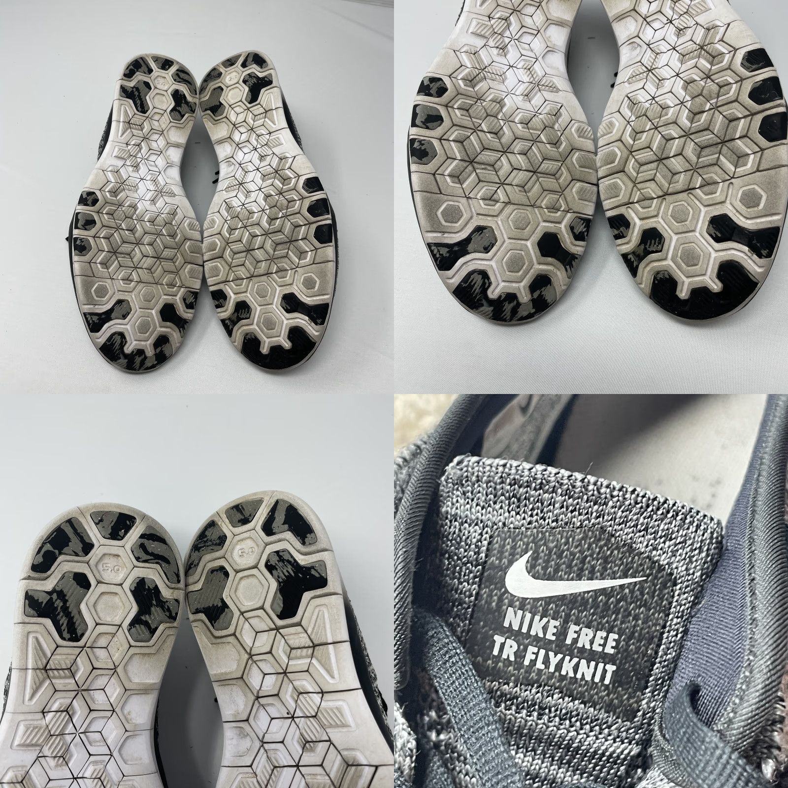 Nike Nike Free TR 5 Women Running Shoe Low Top Lace Up 7.5 Gray White Multicolor 718785-001 Sneaker Nike Shoes Women’s Size 7.5 Size M / US 6-8 / IT 42-44 - 8 Thumbnail