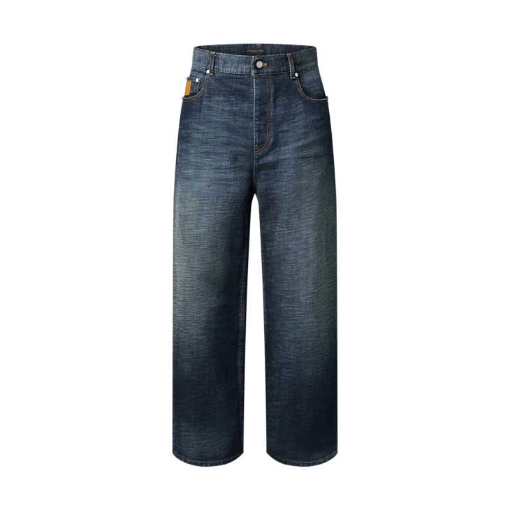 Louis Vuitton Wide Leg Denim Trousers Size US 36 / EU 52 - 1 Thumbnail