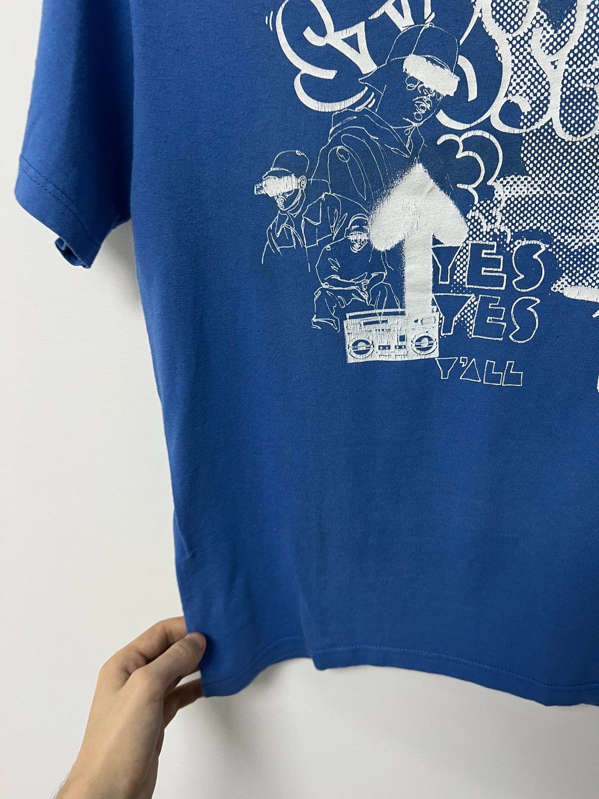 Stussy Vintage 90's Stussy T shirt Y2K Streetwear Music Tee Made M Size US M / EU 48-50 / 2 - 10 Thumbnail