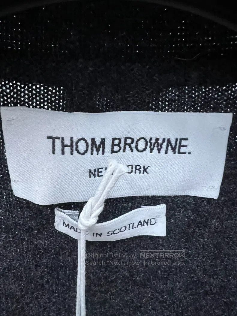 Thom Browne Thom Browne Cashmere cardigan Size US M / EU 48-50 / 2 - 4 Thumbnail