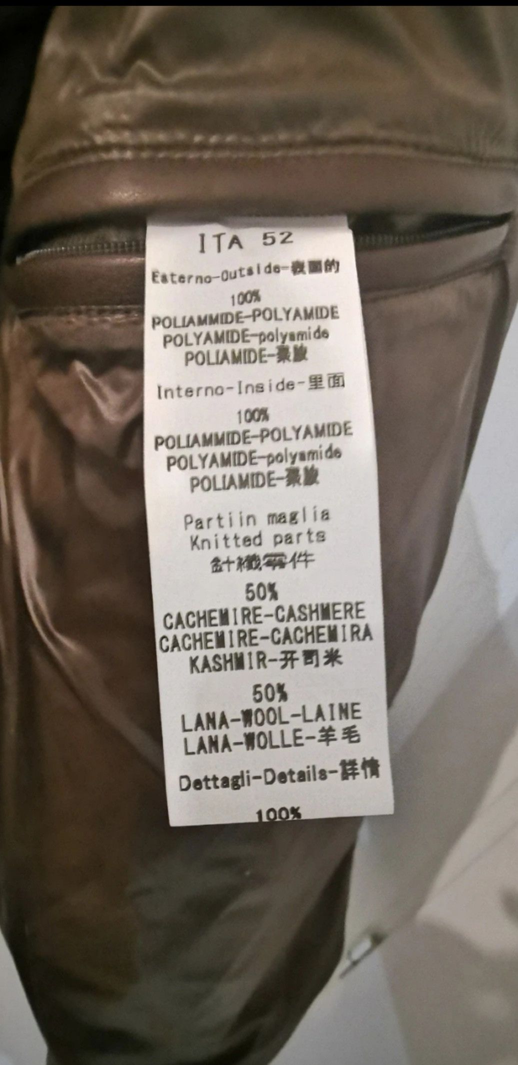 Cifonelli Cifonelli cashmere and leather puffer down jacket Size US L / EU 52-54 / 3 - 6 Thumbnail