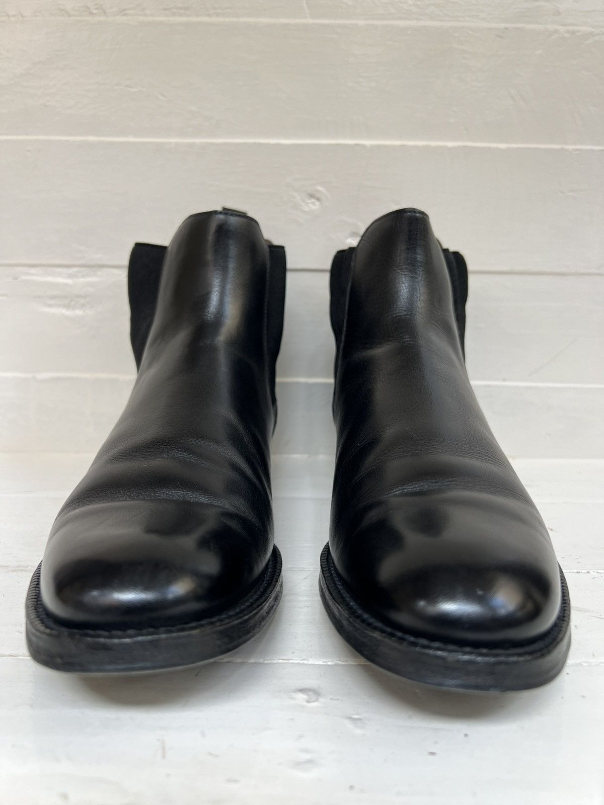 Church's CHURCH'S women Monmouth Black leather chelsea boots Size US 7.5 / IT 37.5 - 5 Thumbnail