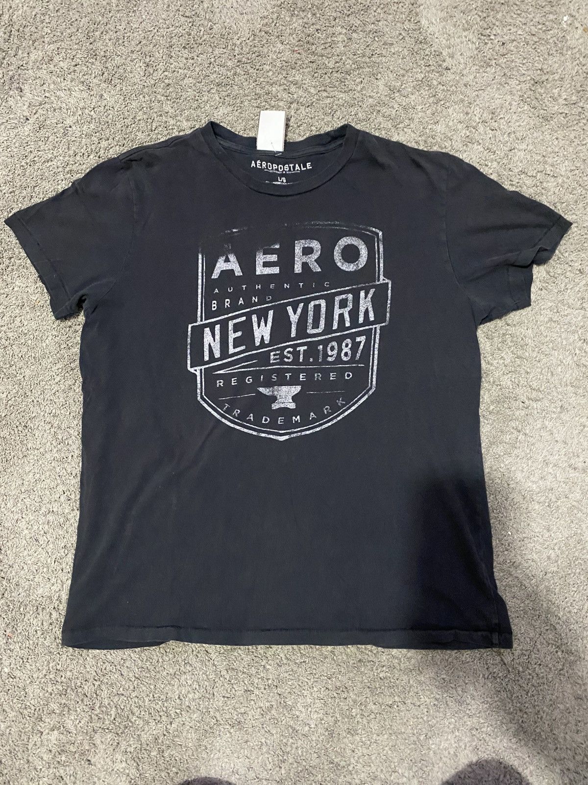 Aeropostale Vintage aerpostal new york shirt Size US L / EU 52-54 / 3 - 1 Thumbnail