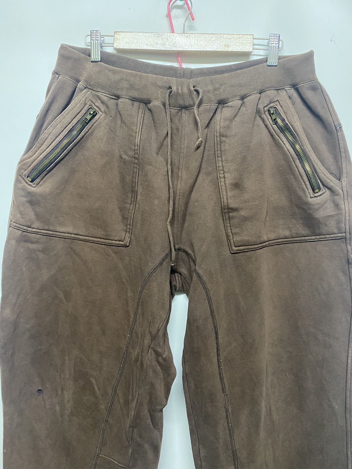 Japanese Brand Master Ground Hip Hop Sweatpants Jogger Pants Size US 34 / EU 50 - 3 Thumbnail