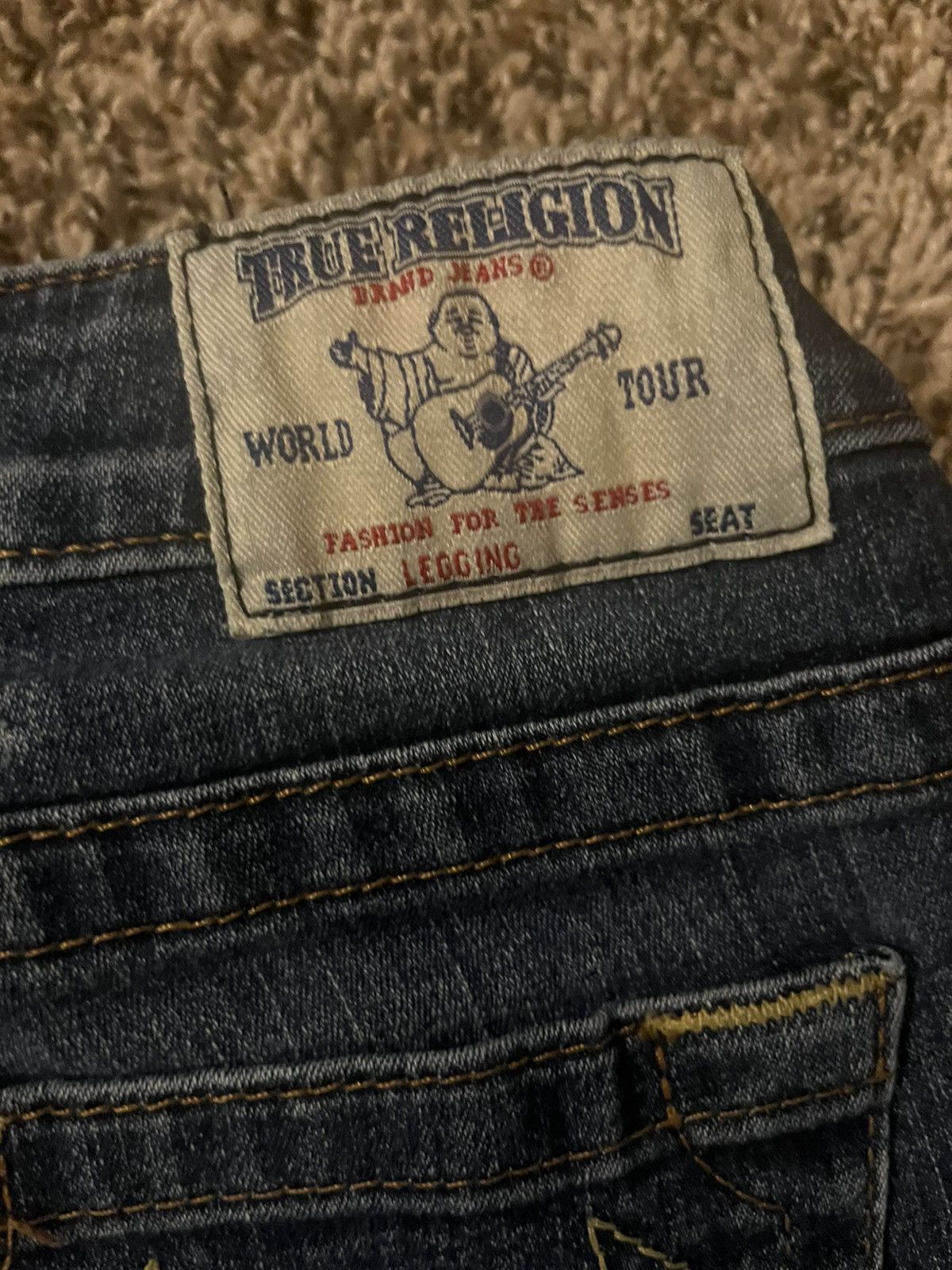 True Religion Navy Jeans size 30! Size 42" / US 20 - 3 Thumbnail
