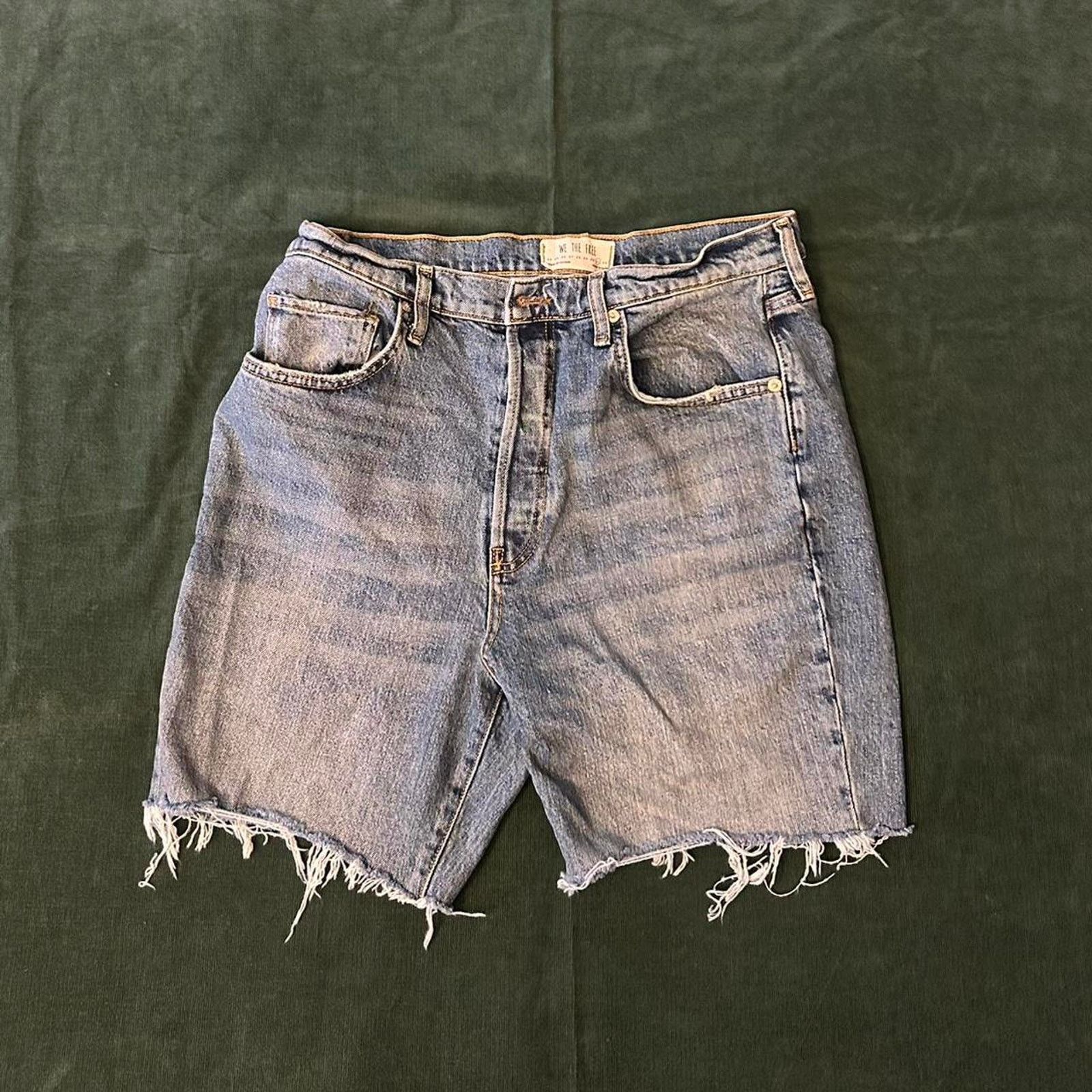 Free People Free people denim shorts Size 31" - 1 Thumbnail
