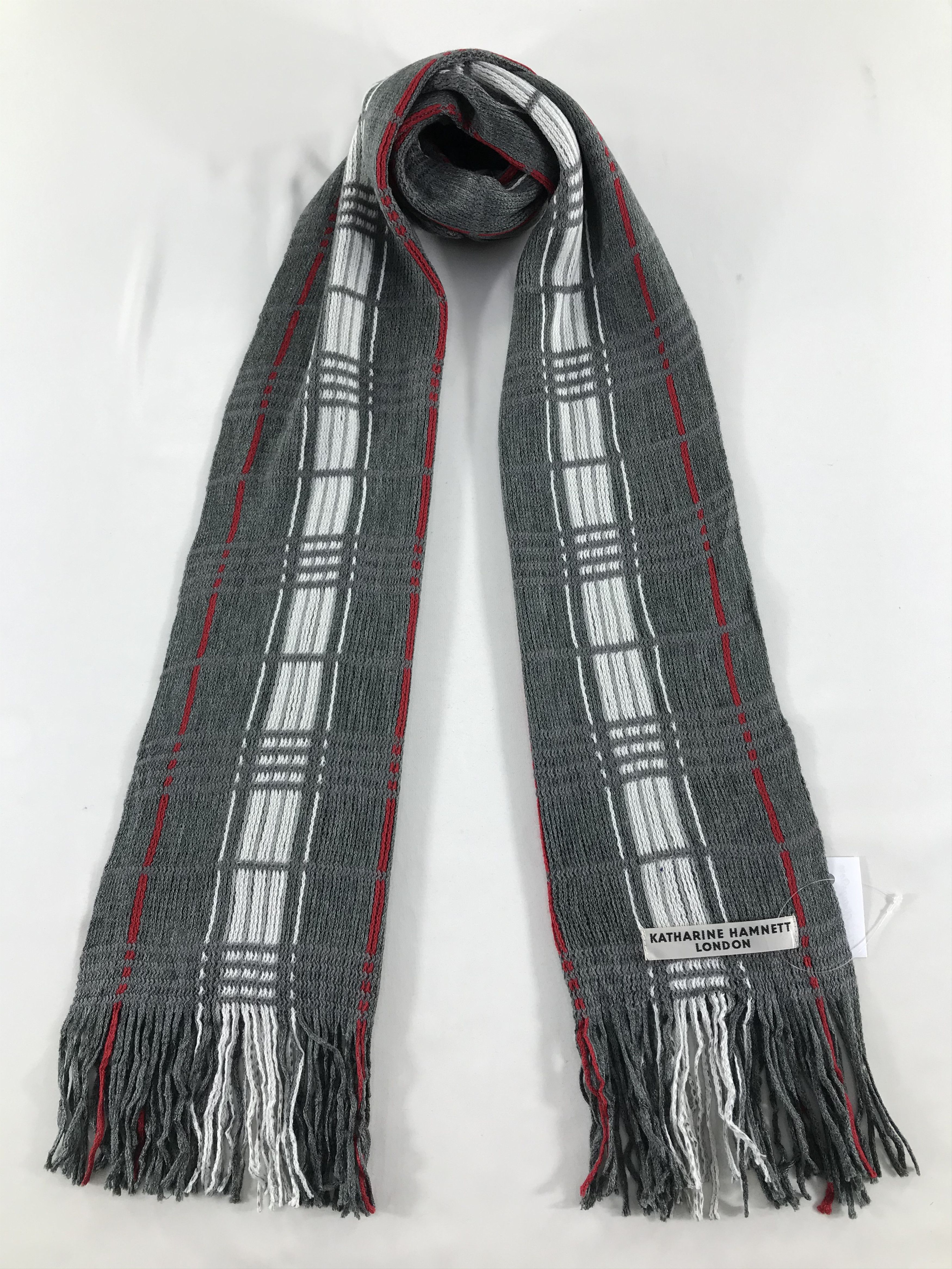 Katharine Hamnett London × Vintage Katharine Hamnett London Scarf / Muffler / Neckwear Size ONE SIZE - 1 Thumbnail