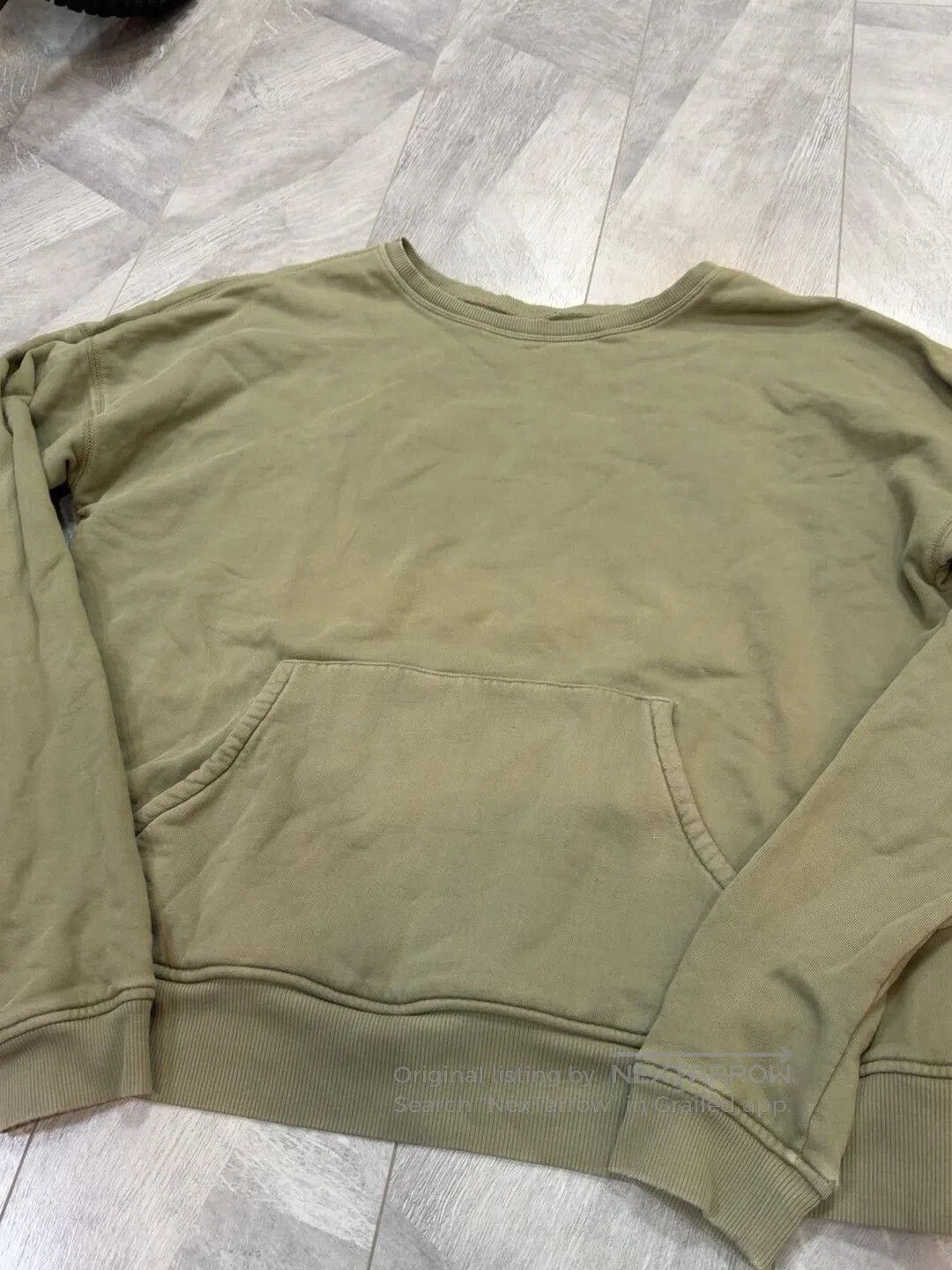 Greg Lauren Vintage Green Cotton Sweatshirt. Size US L / EU 52-54 / 3 - 2 Thumbnail