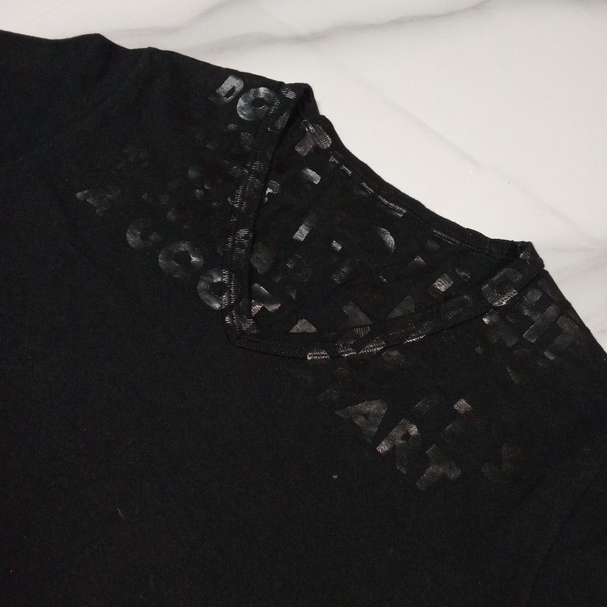 Maison Margiela Maison Margiela A/W'09 "Awareness Aids" Poem V'neck Tshirt Size S / US 4 / IT 40 - 4 Thumbnail