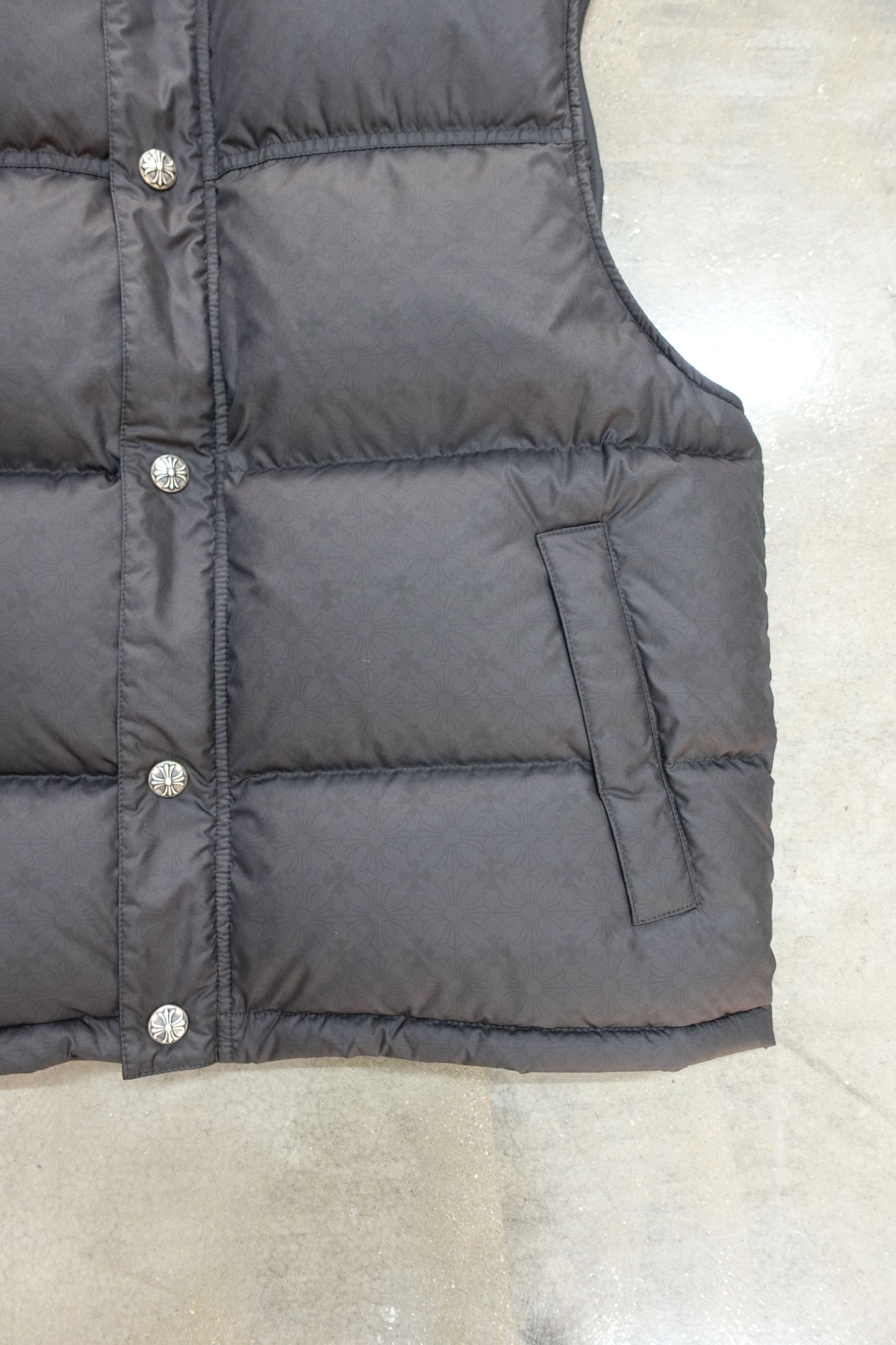 Chrome Hearts CHROME HEARTS MONOGRAM PUFFER GILET VEST Size US S / EU 44-46 / 1 - 2 Thumbnail